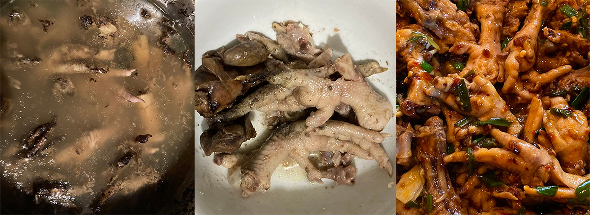 Spicy Chicken Feet Home-Style Street Food